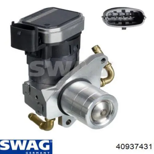Клапан соленоид регулирования заслонки EGR 40937431 Swag