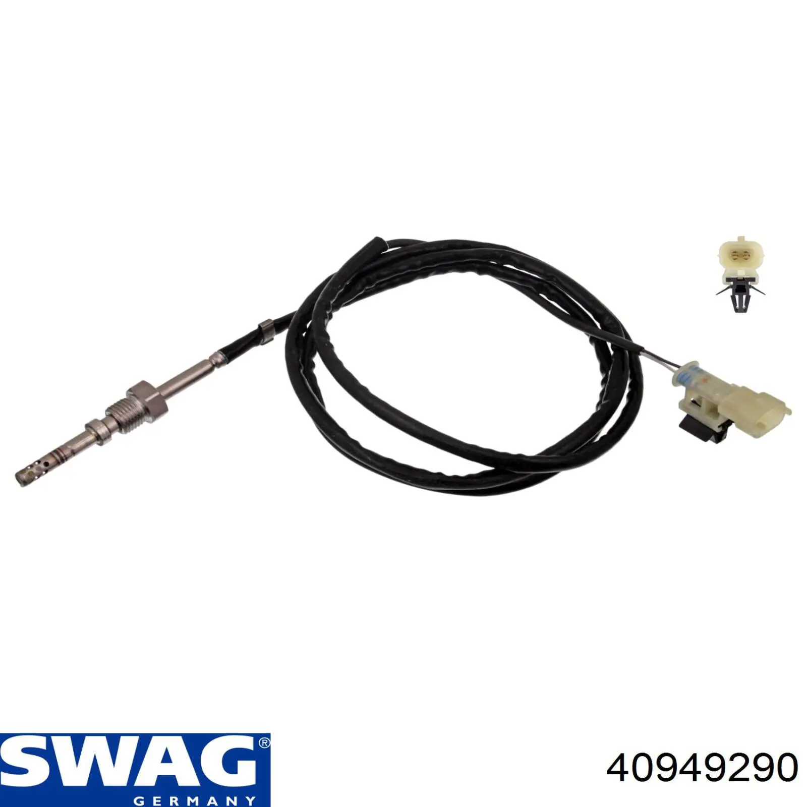 40 94 9290 Swag sensor de temperatura dos gases de escape (ge, depois de filtro de partículas diesel)