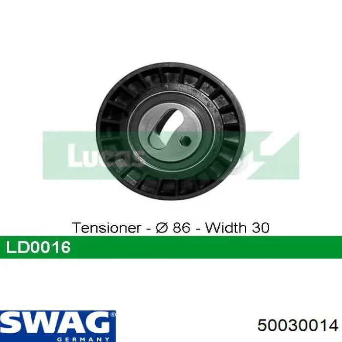 Ролик ГРМ 50030014 Swag