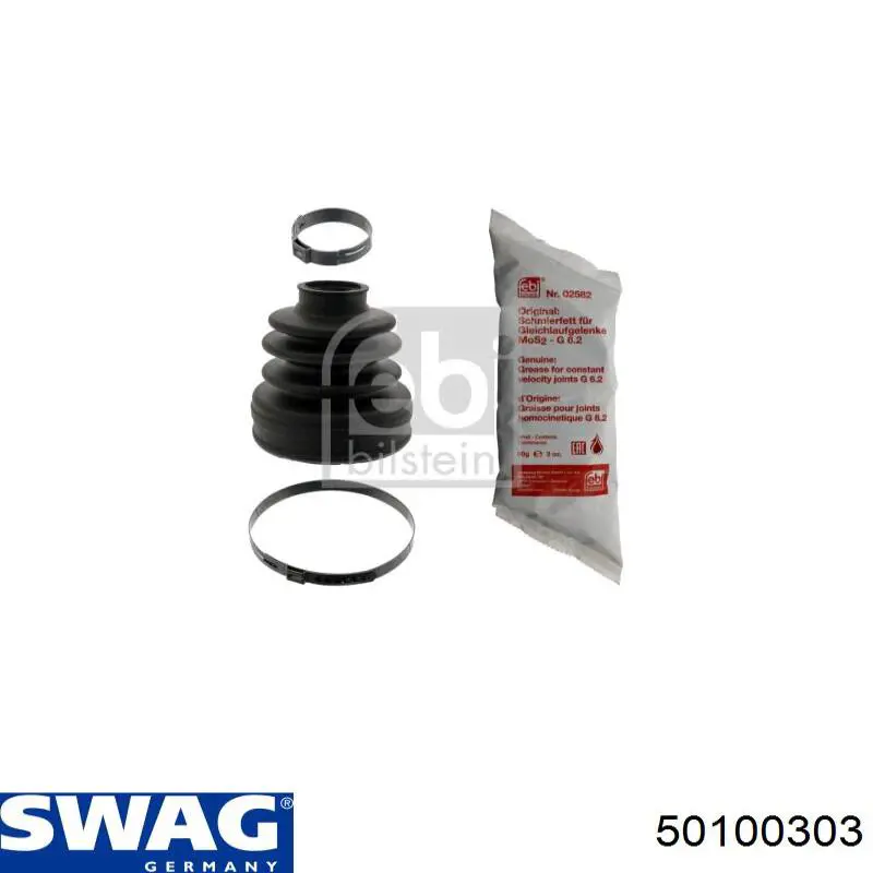 Пыльник шарнира угловых скоростей внутренний передний Swag 50100303 цена, от 10.15 USD