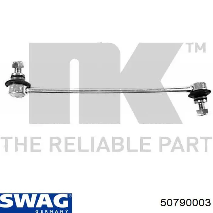Тяга переднего стабилизатора Swag 50790003 цена, от 9.39 USD