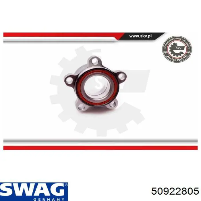 Купить 50922805 Swag Подшипник передней ступицы