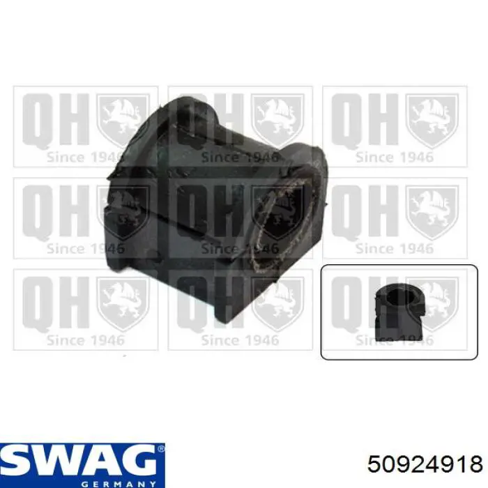 Резинка заднего стабилизатора Swag 50924918 цена, от 1.36 USD