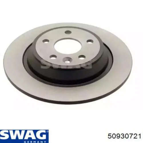 50 93 0721 Swag диск тормозной задний
