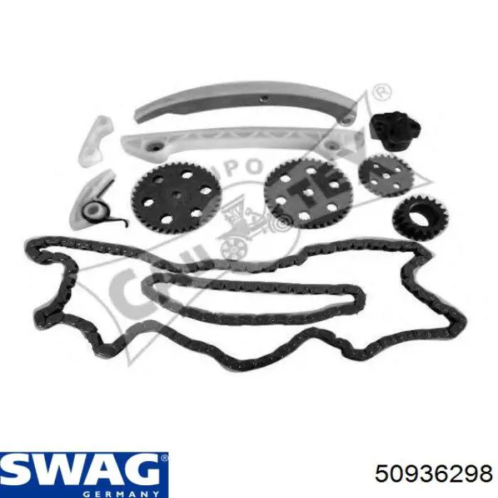 Натяжитель цепи ГРМ Swag 50936298 цена, от 44.87 USD