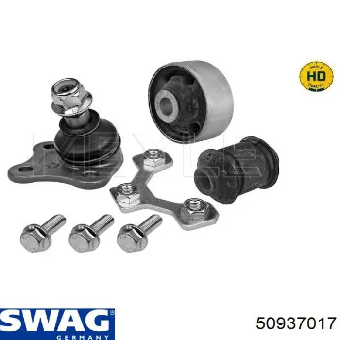 Сайлентблок передней подвески Swag 50937017 цена, от 3.60 USD
