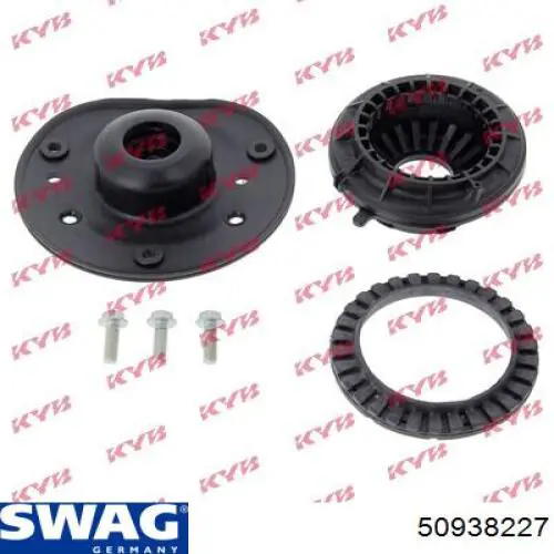 Опора стойки амортизатора переднего Swag 50938227 цена, от 35.87 USD