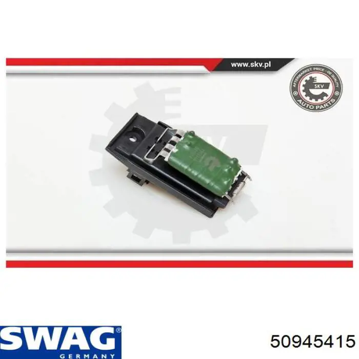 Купить 50945415 Swag Регулятор оборотов вентилятора печки