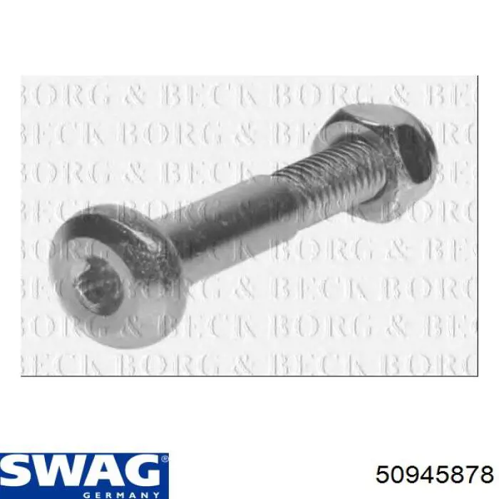 Болт крепления передней шаровой опоры к цапфе Swag 50945878 цена, от 2.46 USD