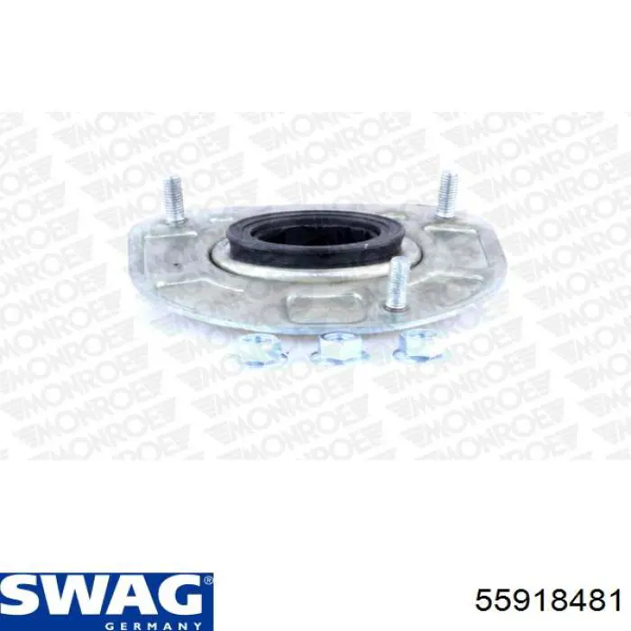 Опора стойки амортизатора переднего Swag 55918481 цена, от 36.93 USD