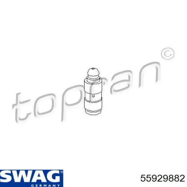 Толкатель клапана гидравлический Swag 55929882 цена, от 15.35 USD
