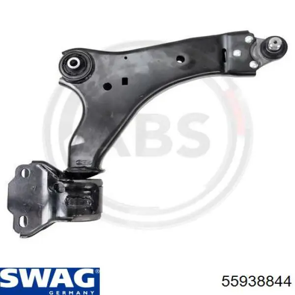 Правый рычаг передней нижней подвески Swag 55938844 цена, от 115.34 USD
