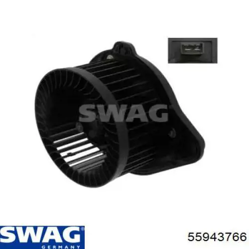 Вентилятор печки 55943766 Swag