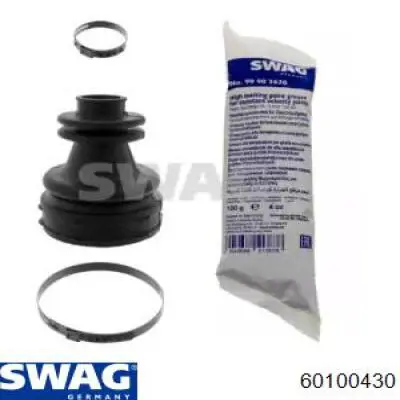 Пыльник шарнира угловых скоростей внутренний передний Swag 60100430 цена, от 10.88 USD