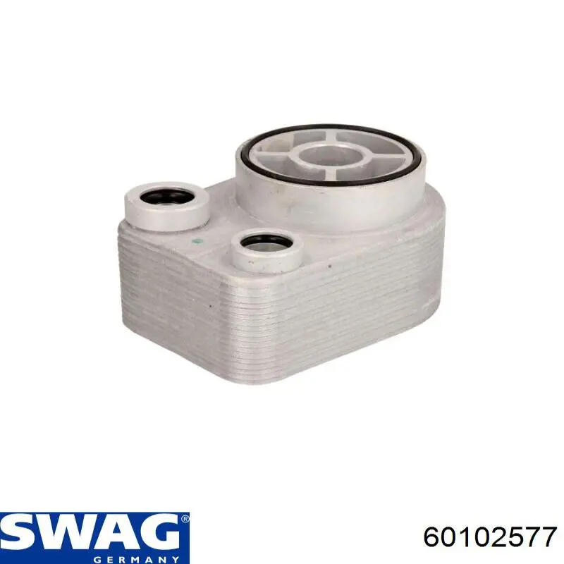 Радиатор масляный (холодильник), под фильтром Swag 60102577 цена, от 32.69 USD