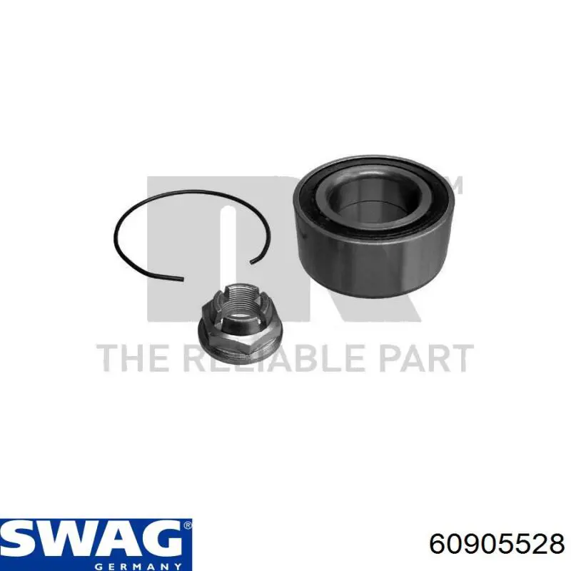 Комплект подшипника ступицы колеса Swag 60905528 цена, от 16.82 USD