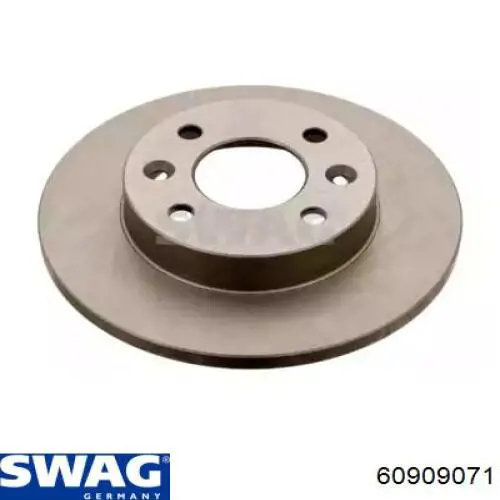 60 90 9071 Swag диск тормозной передний