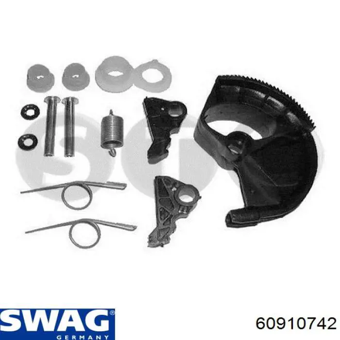 Juego de reparación, ajuste automático del embrague 60910742 Swag