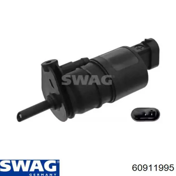 60911995 Swag насос-мотор омывателя стекла переднего