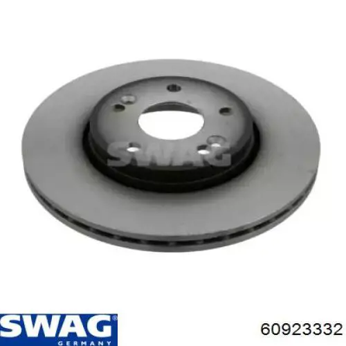 60 92 3332 Swag диск тормозной передний