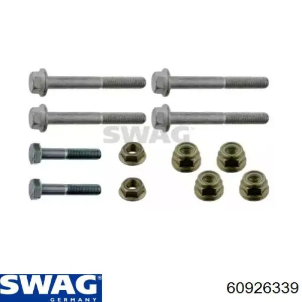 Комплект болтов переднего рычага Swag 60926339