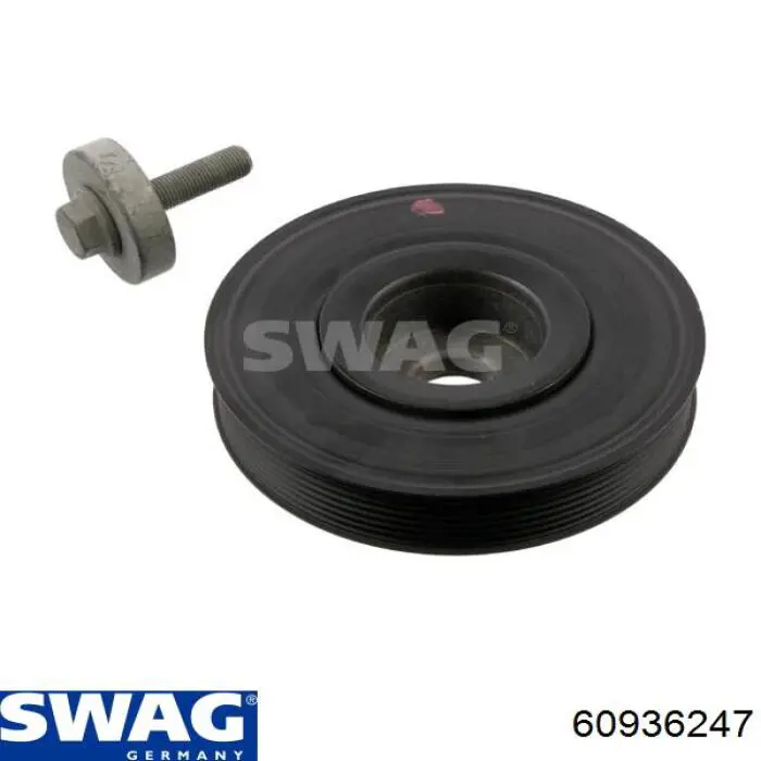 Шкив коленвала (демпфер) Swag 60936247 цена, от 65.82 USD
