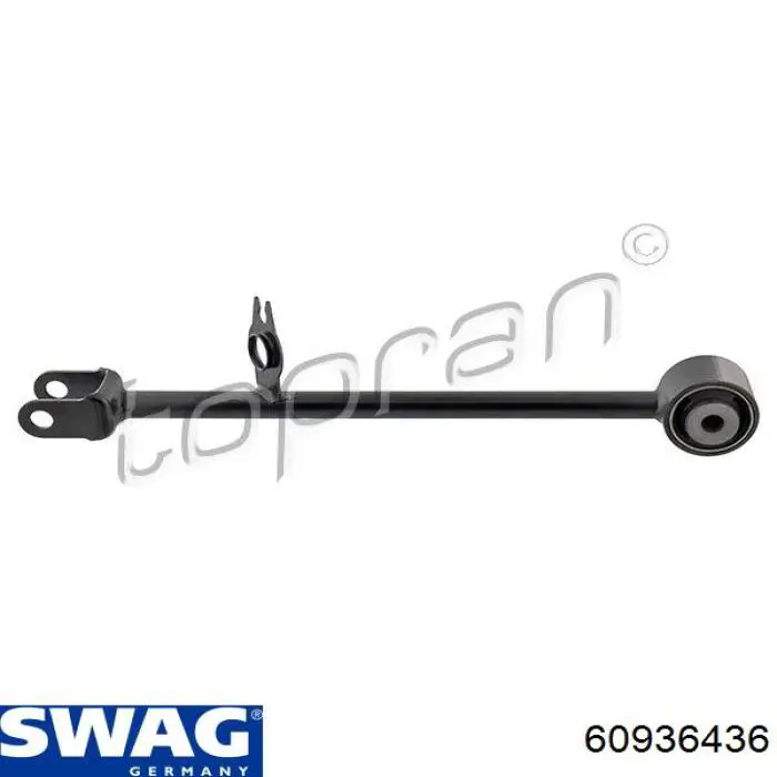 Рычаг (тяга) задней подвески продольный нижний правый Swag 60936436