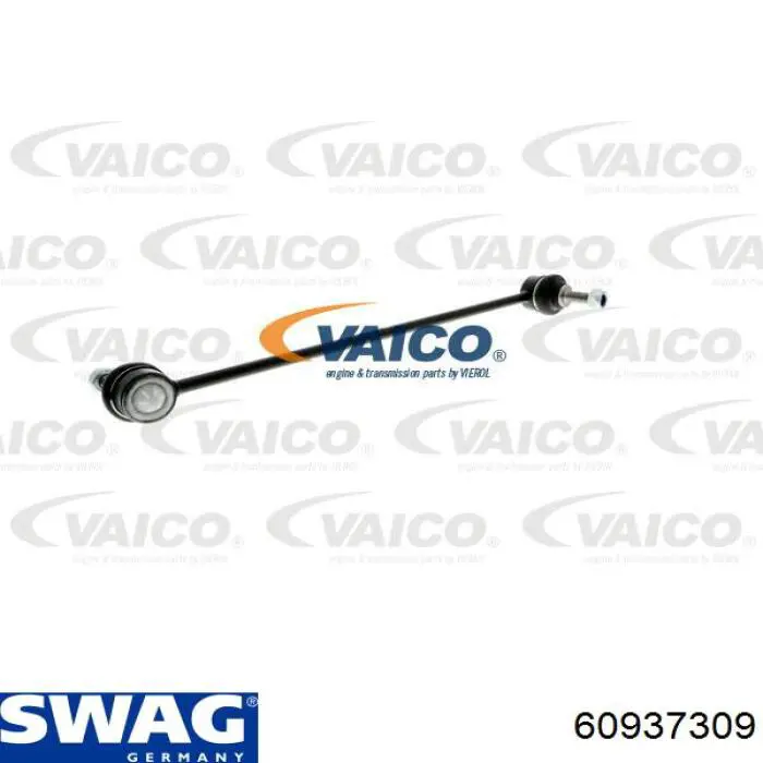 Тяга переднего стабилизатора Swag 60937309 цена, от 12.30 USD
