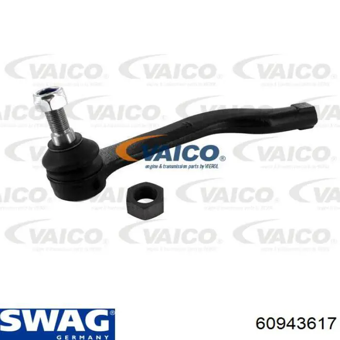Купить 60943617 Swag Наконечник рулевой тяги, внешний