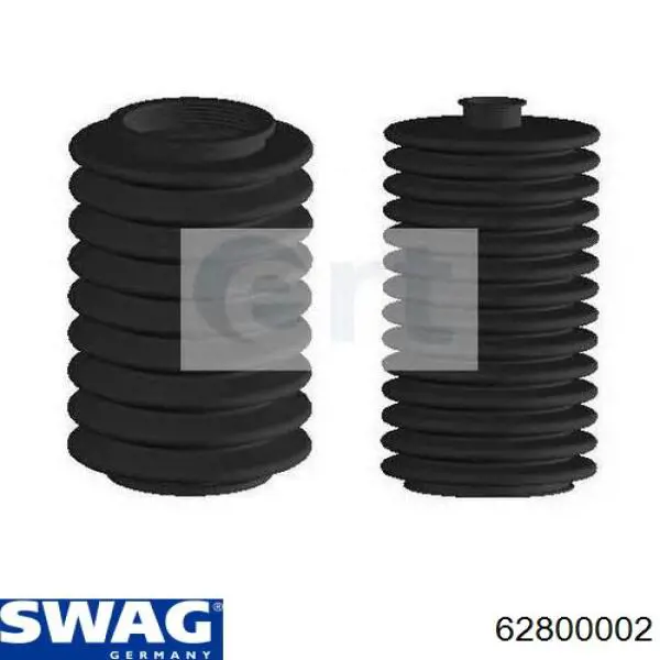 Пильник рульового механізму/рейки, правий 62800002 Swag