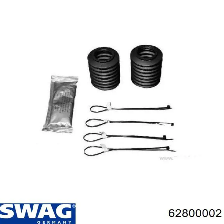 Купить 62800002 Swag Пыльник рулевого механизма (рейки) правый