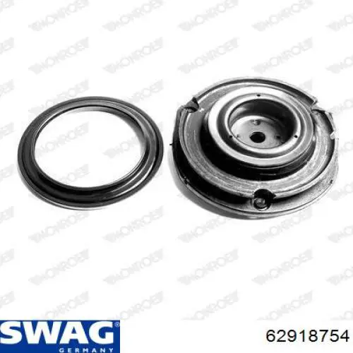Опора стойки амортизатора переднего Swag 62918754 цена, от 51.58 USD