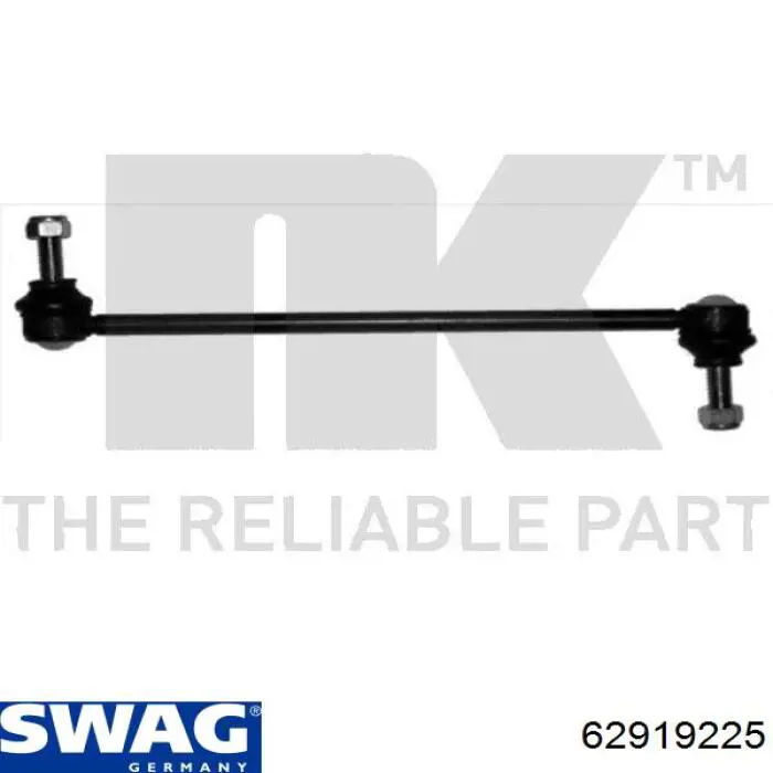 Тяга переднего стабилизатора Swag 62919225 цена, от 11.87 USD