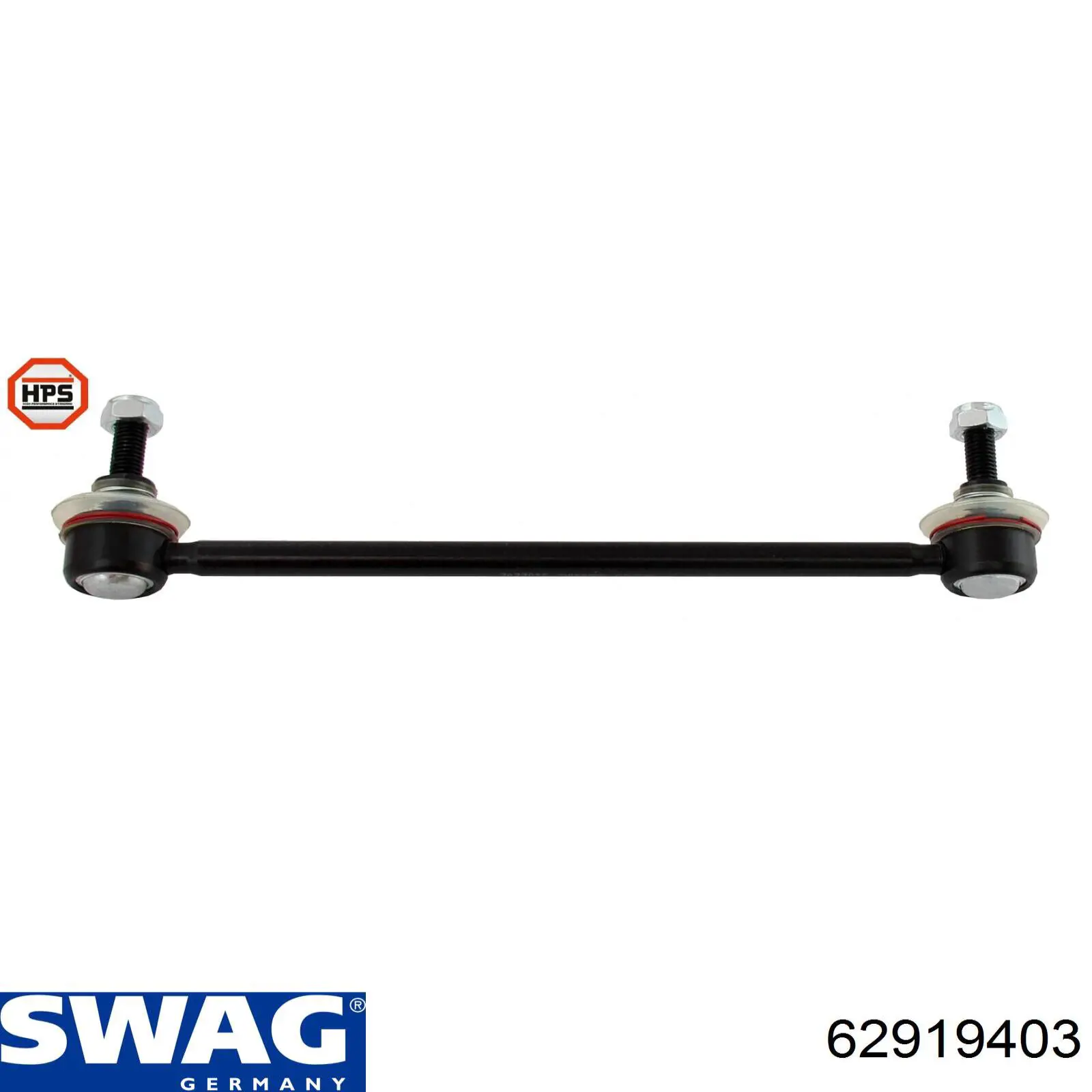 Тяга переднего стабилизатора Swag 62919403 цена, от 10.82 USD