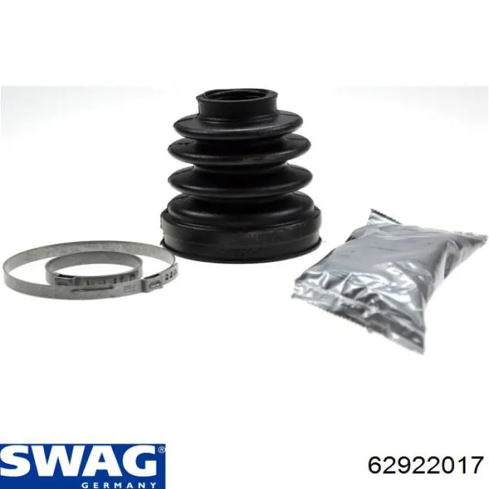 Пыльник шарнира угловых скоростей внутренний передний Swag 62922017 цена, от 8.82 USD