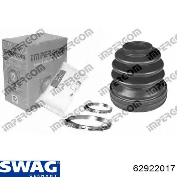 Купить 62922017 Swag Пыльник гранаты внутренний, передней полуоси