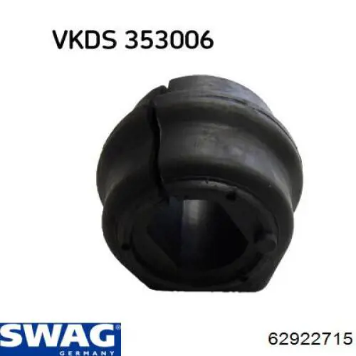 Втулка переднего стабилизатора Swag 62922715 цена, от 4.16 USD