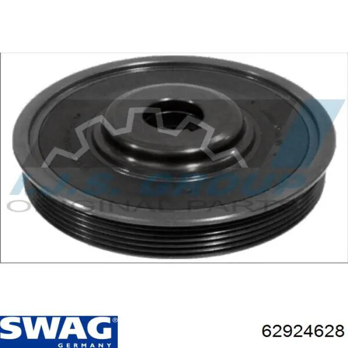 Шкив коленвала (демпфер) Swag 62924628 цена, от 49.75 USD