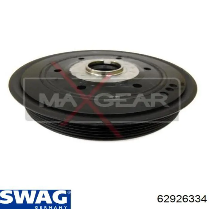 Шкив коленвала (демпфер) Swag 62926334 цена, от 63.06 USD