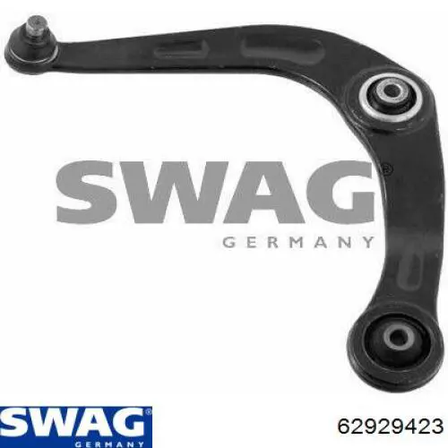 Купить 62929423 Swag Нижний правый рычаг передней подвески