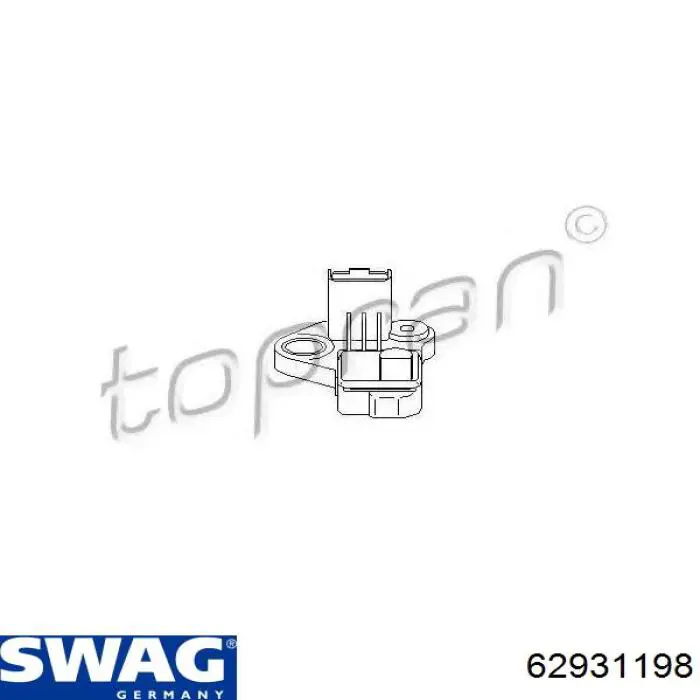 Купить 62931198 Swag Датчик оборотов коленвала