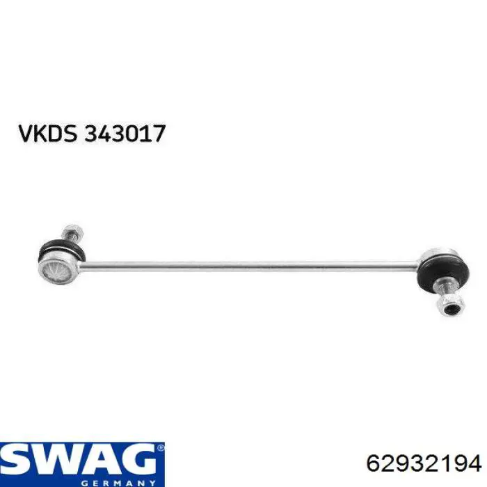 Тяга переднего стабилизатора Swag 62932194 цена, от 11.99 USD