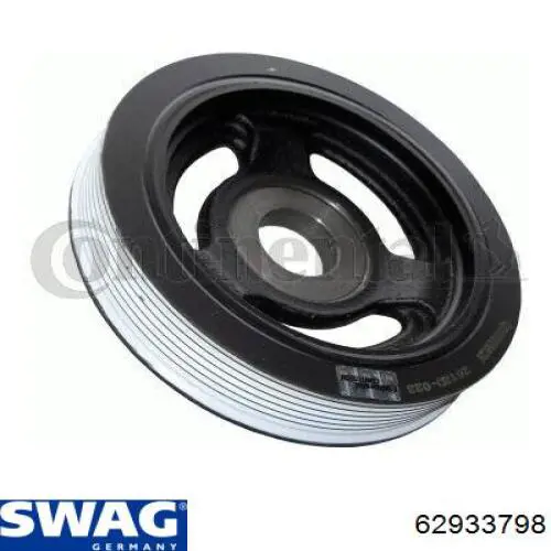 Шкив коленвала (демпфер) Swag 62933798 цена, от 26.90 USD