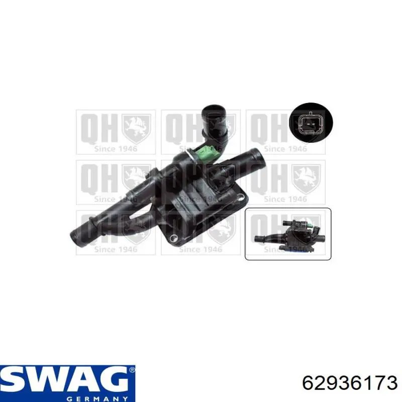 Термостат в сборе Swag 62936173