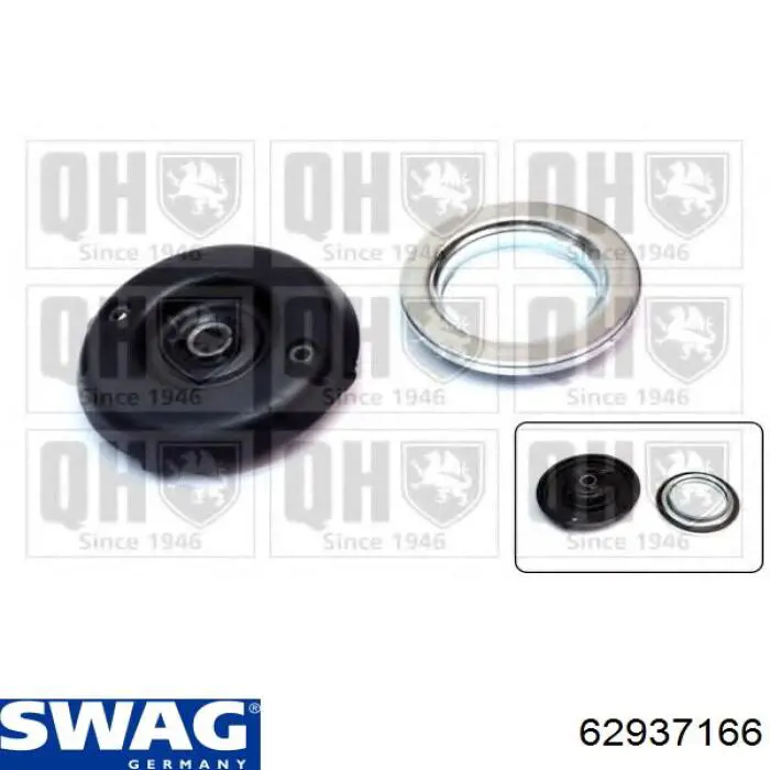 Опора передней стойки Swag 62937166