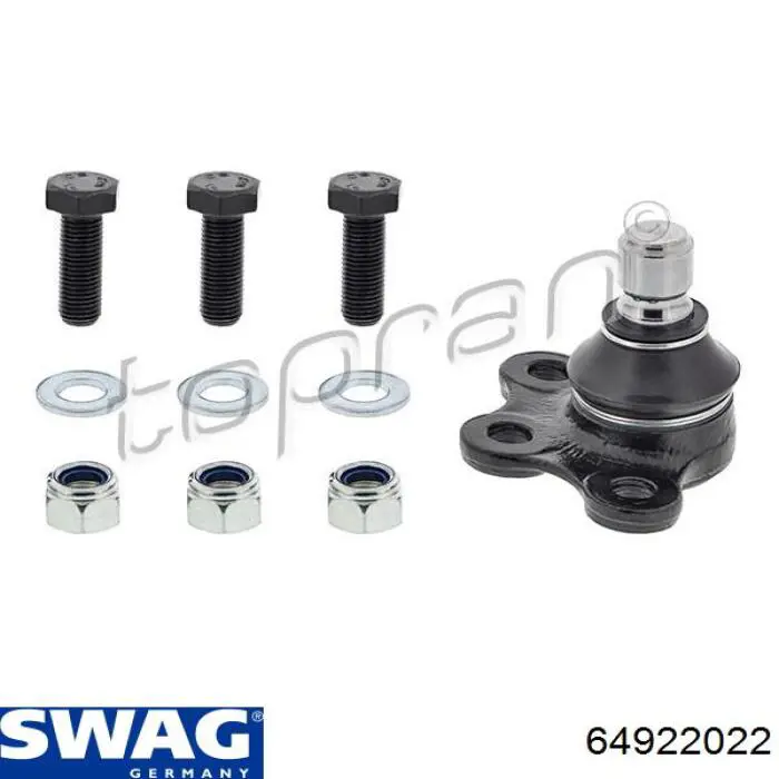 Купить 64922022 Swag Нижняя шаровая опора