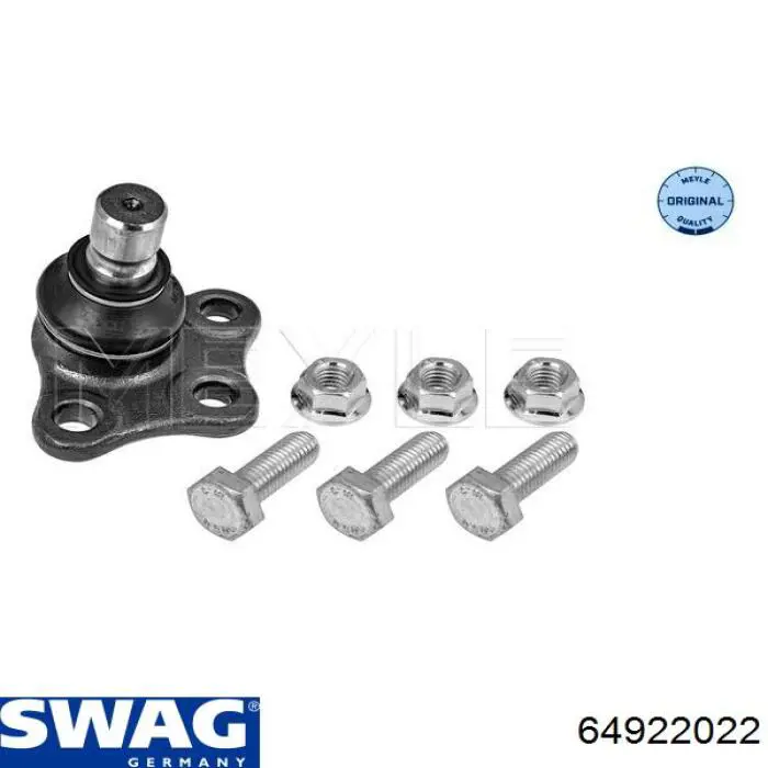 Нижняя шаровая опора 64922022 Swag