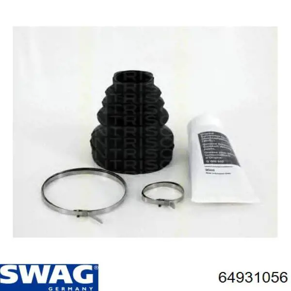 Пыльник ШРУСа внутренний, передней полуоси Swag 64931056