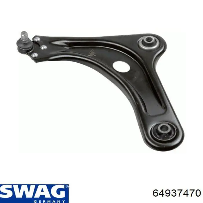 Левый рычаг передней нижней подвески Swag 64937470 цена, от 59.64 USD