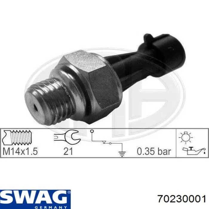 Манометры (указатель давления масла) Swag 70230001 цена, от 132.30 UAH